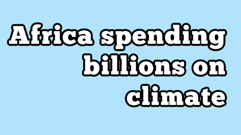 Africa Spending Billions To Cope With Climate - ESG Professionals Network